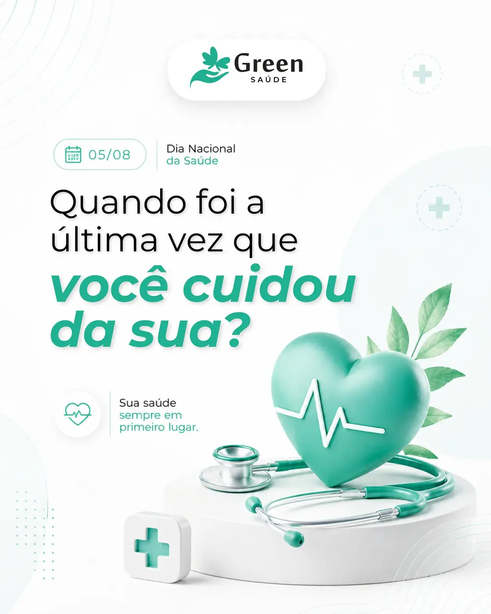 Green Solution and Green Saúde social media design 3